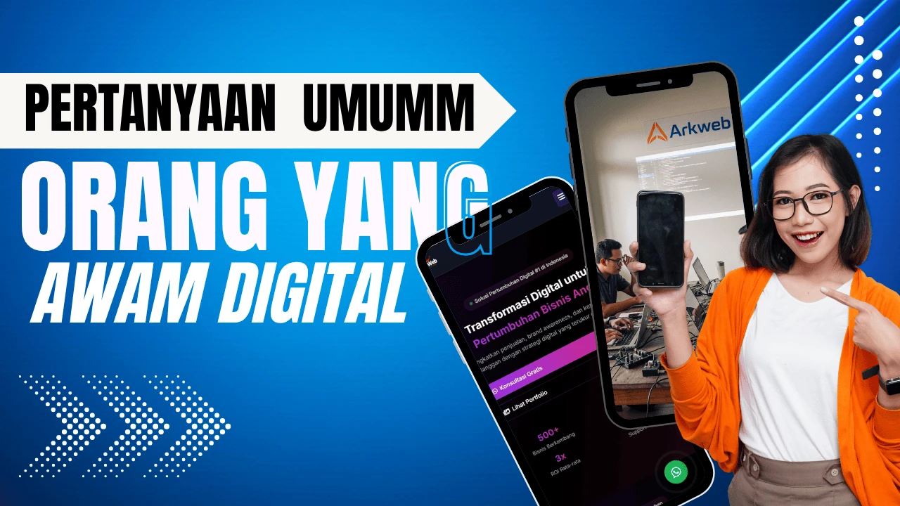 pertanyaan paling umum Branding & Website untuk Awam Digital