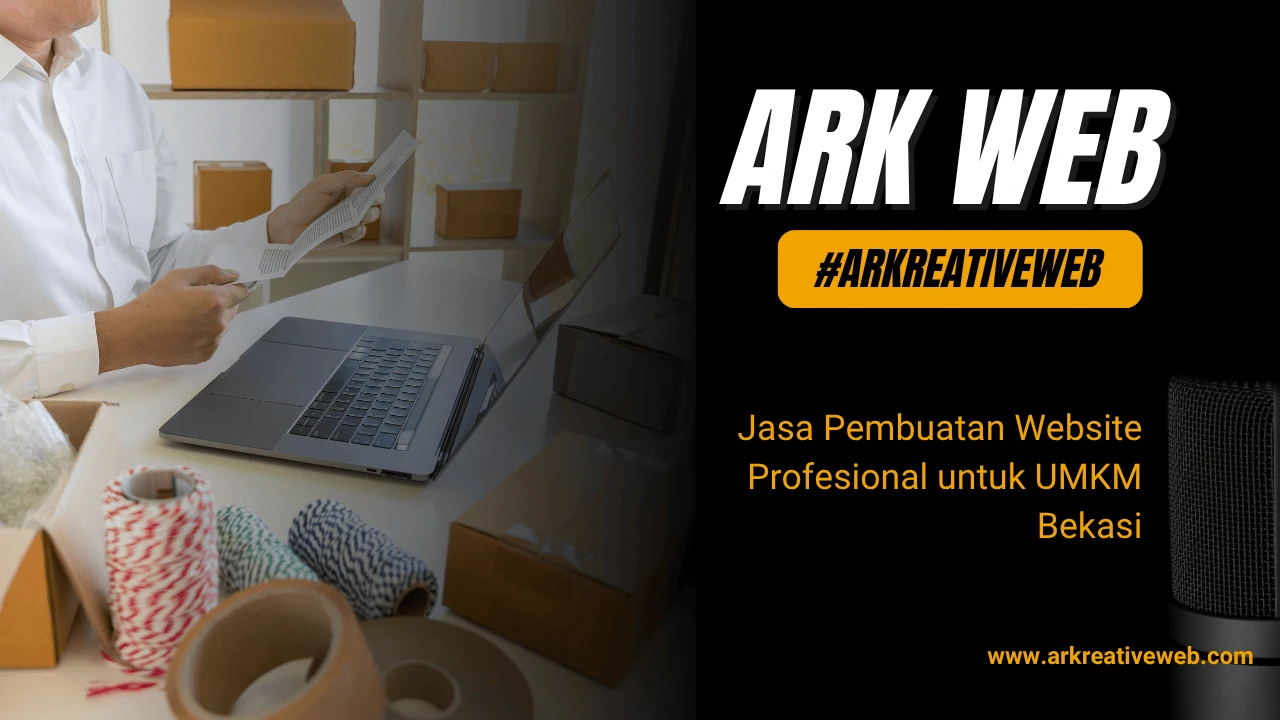 Jasa Pembuatan Website Profesional untuk UMKM Bekasi